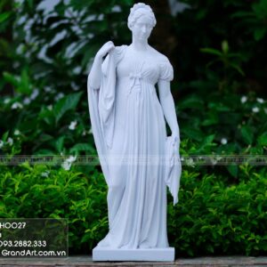 Tượng Caroline Amalie bằng composite cao 70cm