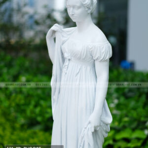 Tượng Caroline Amalie bằng composite cao 70cm được sử dụng chất liệu chuẩn chất lượng