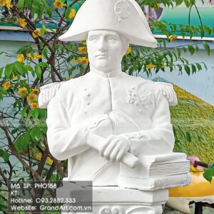 tượng bán thân thạch cao Napoleon