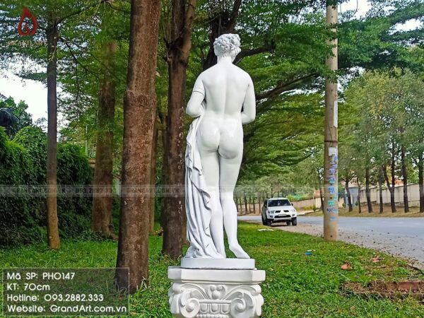 tượng Thần Vệ Nữ Venus bằng composite cao 70cm - PH0147