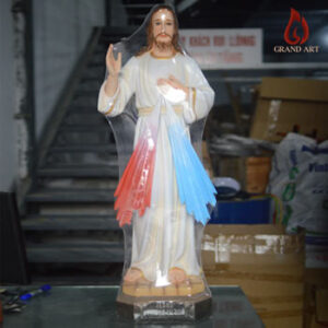 Tượng Chúa Lòng Thương Xót cao 1m bằng composite