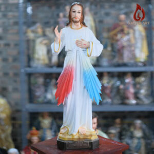 Tượng Chúa Lòng Thương Xót Bằng Composite Cao 60cm Đẹp, Giá Rẻ