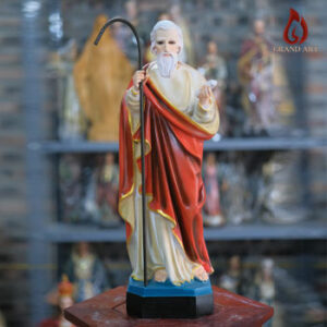 Tượng Thánh Gioa-kim Bằng Composite Cao 50Cm Sơn Màu Đẹp