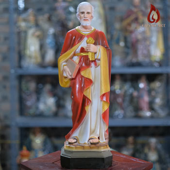 tuong-thanh-phero-cao-50cm-son-thuong Tượng Thánh Phê-rô bằng composite cao 50cm đẹp